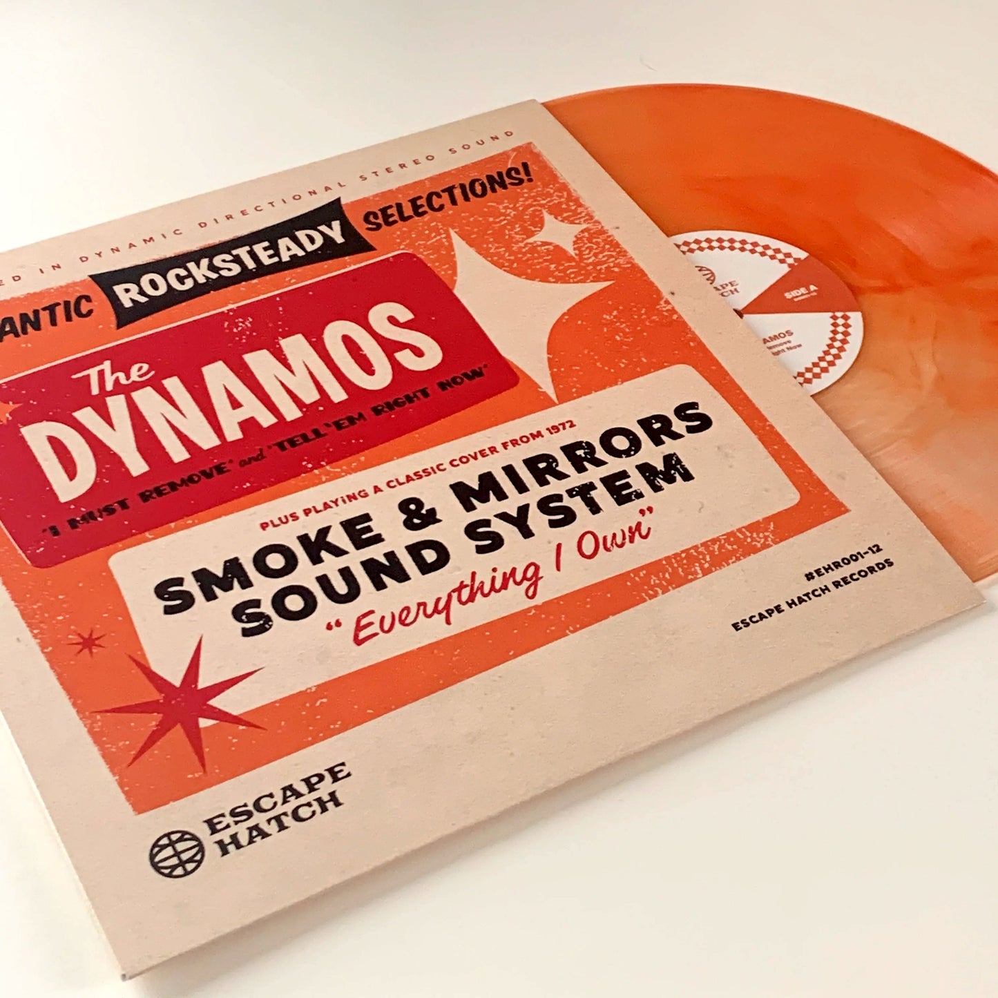 The Dynamos / Smoke and Mirrors Sound System 12" LP