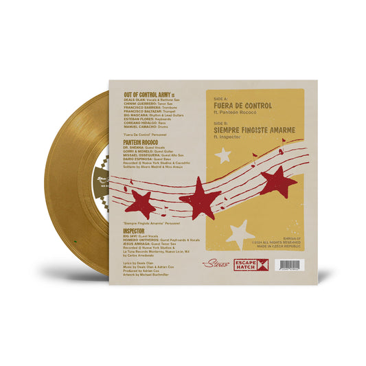 Out of Control Army with Panteón Rococó and Inspector  7"