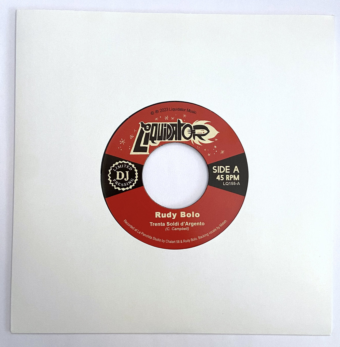 Rudy Bolo "Trenta Soldi d’Argento" 7"