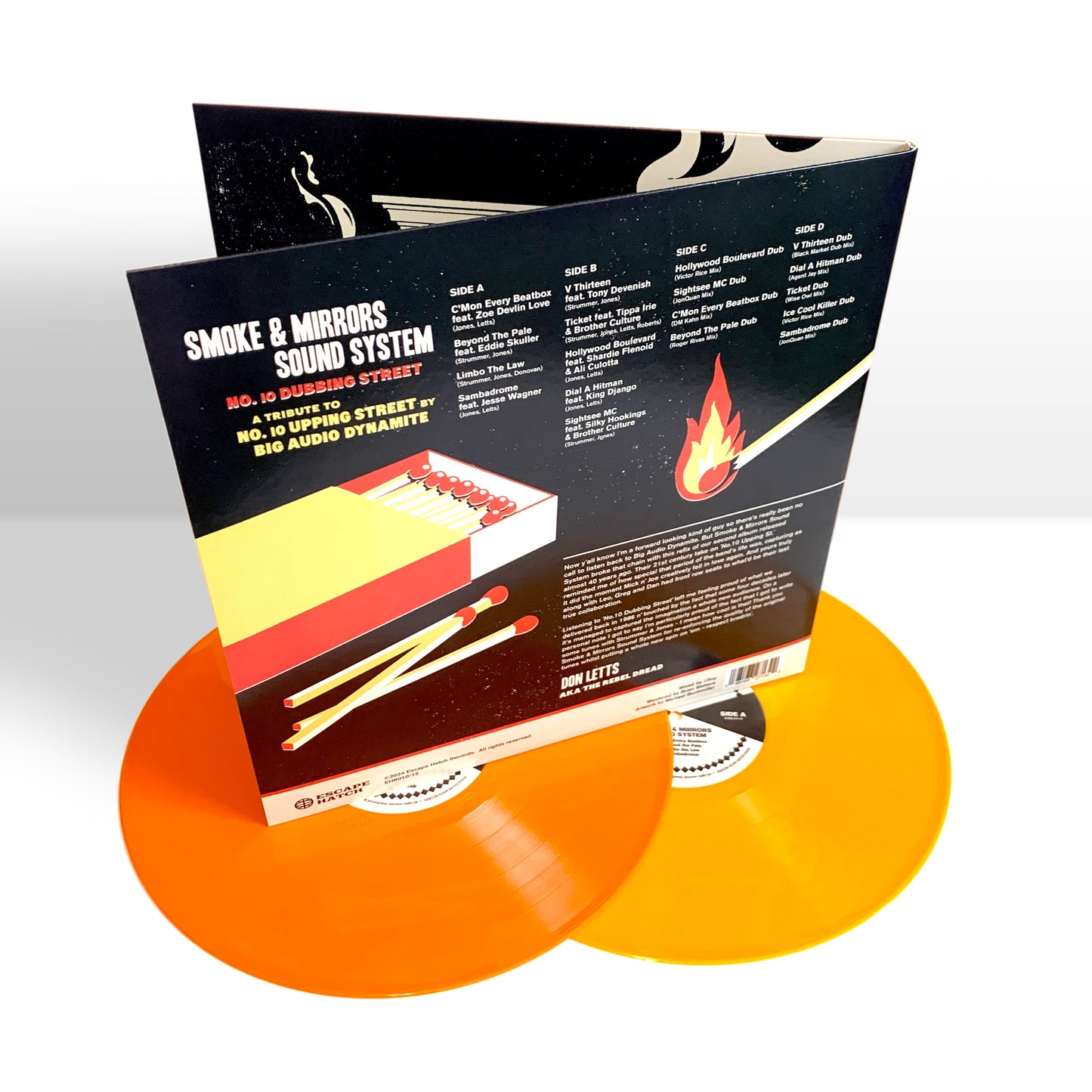 Smoke and Mirrors Sound System "No. 10 Dubbing Street" 2xLP