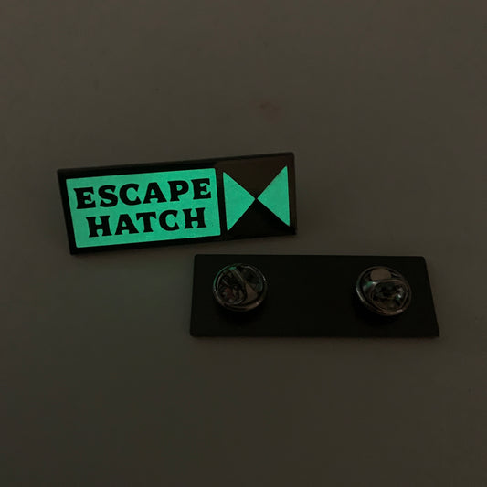 Escape Hatch Enamel Pin