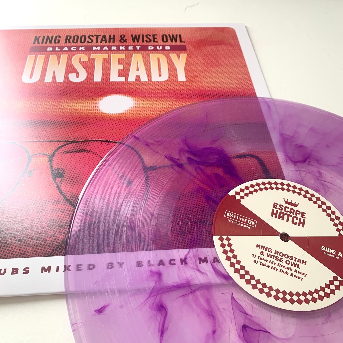 King Roostah & Wise Owl / Unsteady / Black Market Dub 12"