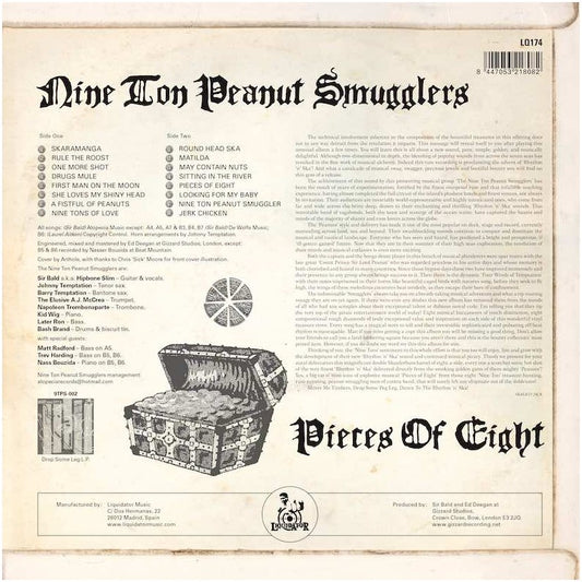 Nine Ton Peanut Smugglers "Pieces Of Eight" LP