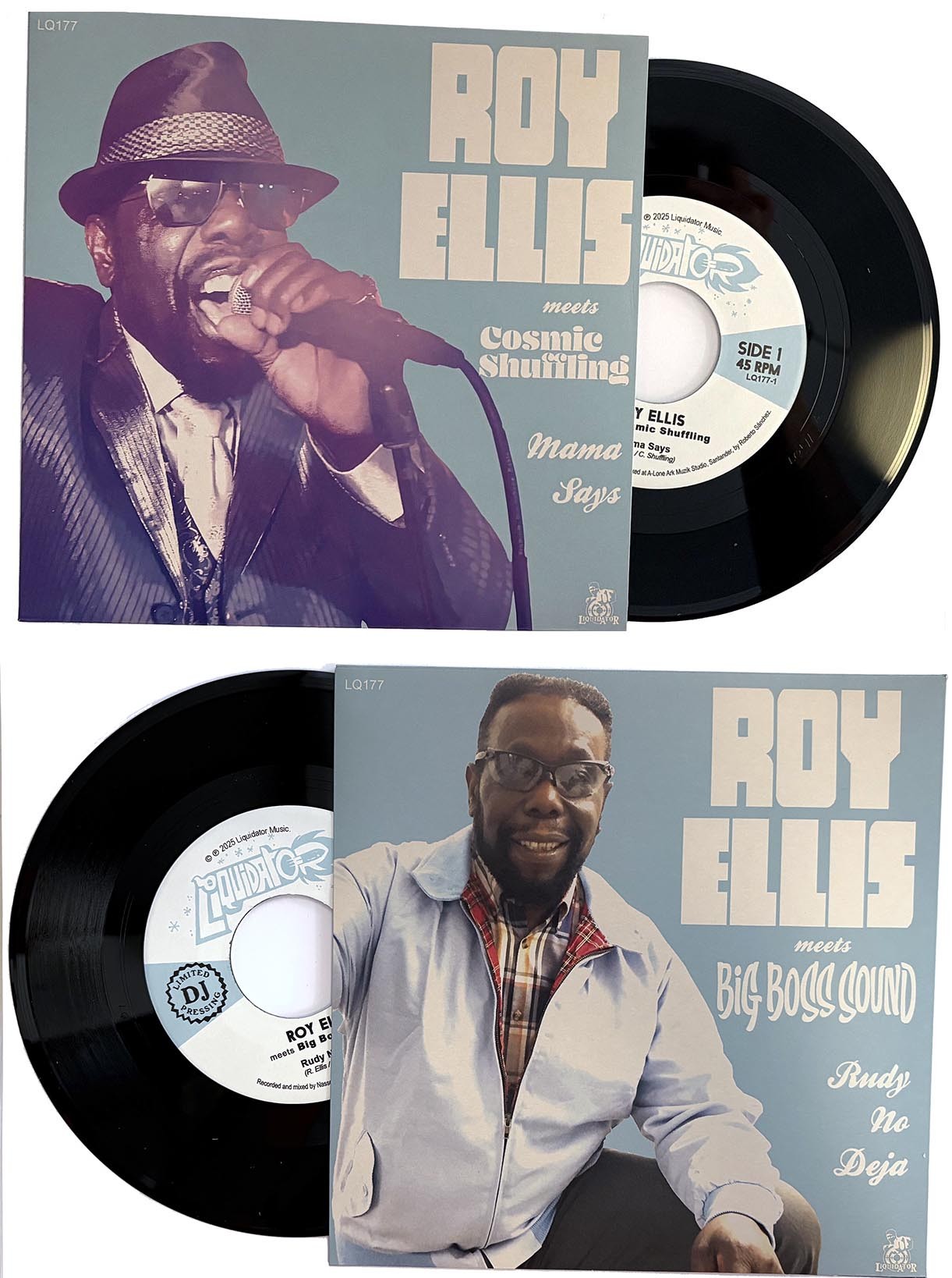 Roy Ellis with Big Boss Sound / Cosmic Shuffling 7"