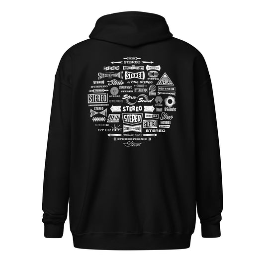 Escape Hatch in Stereo - Unisex Zipper Hoodie