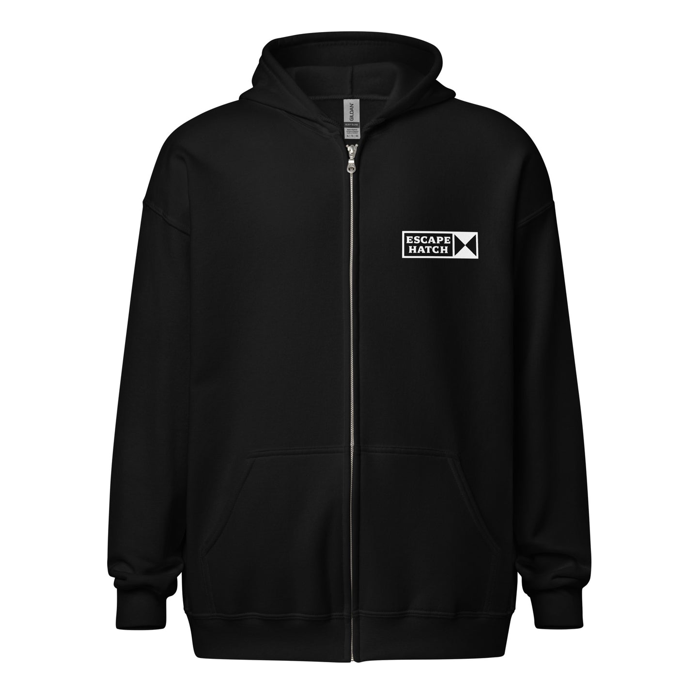 Escape Hatch in Stereo - Unisex Zipper Hoodie