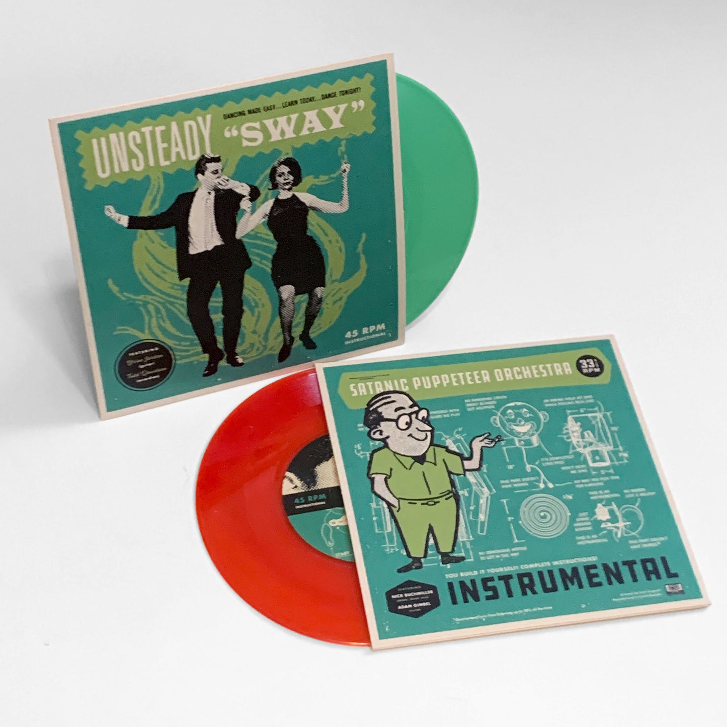 Unsteady / Satanic Puppeteer Orchestra 7"
