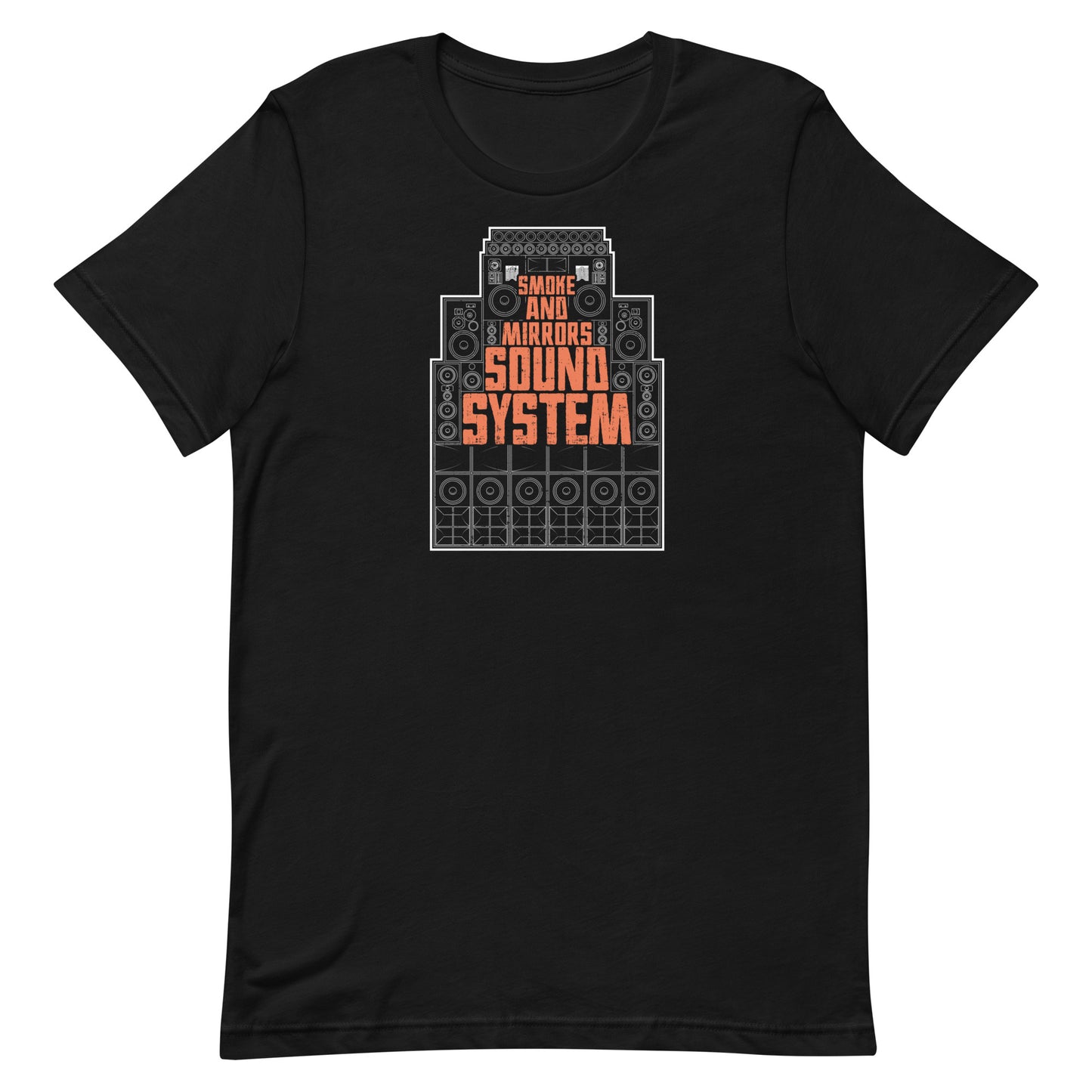 Smoke and Mirrors Sound System - T-Shirt - Sound System