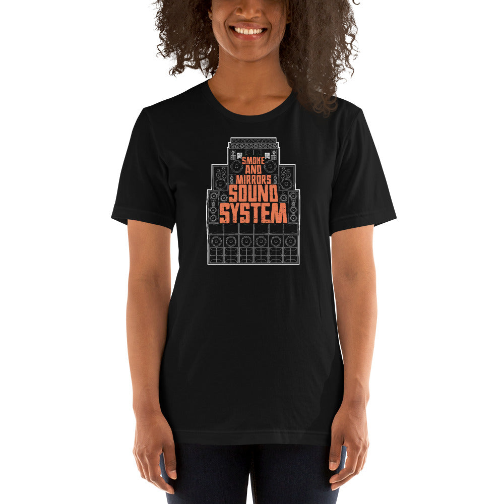 Smoke and Mirrors Sound System - T-Shirt - Sound System
