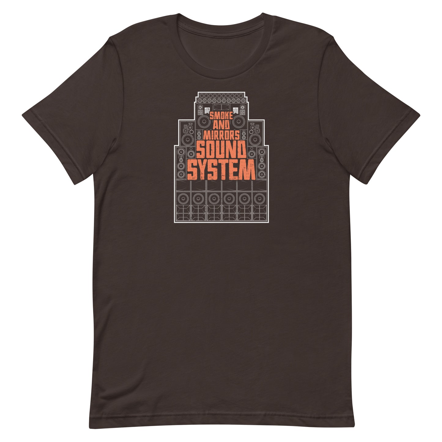 Smoke and Mirrors Sound System - T-Shirt - Sound System