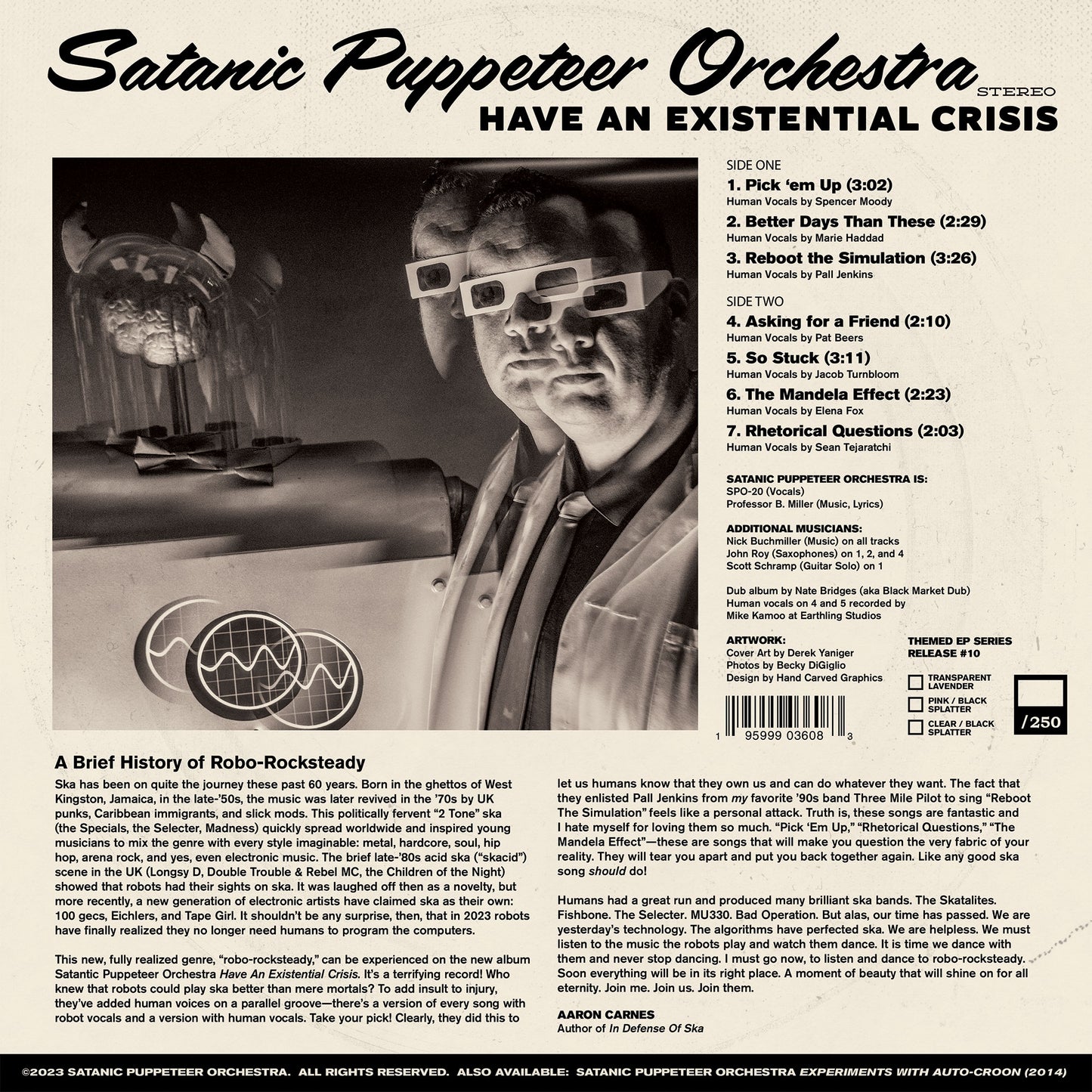 Satanic Puppeteer Orchestra "Have an Existential Crisis" 12"
