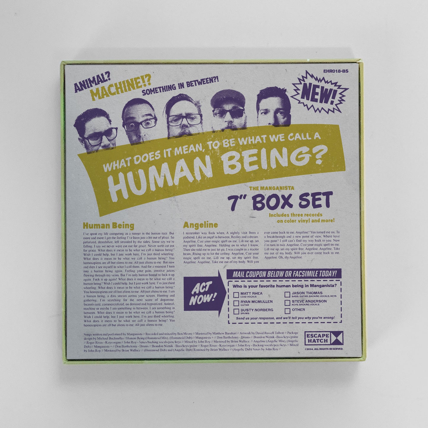 Manganista - 7" Box Set