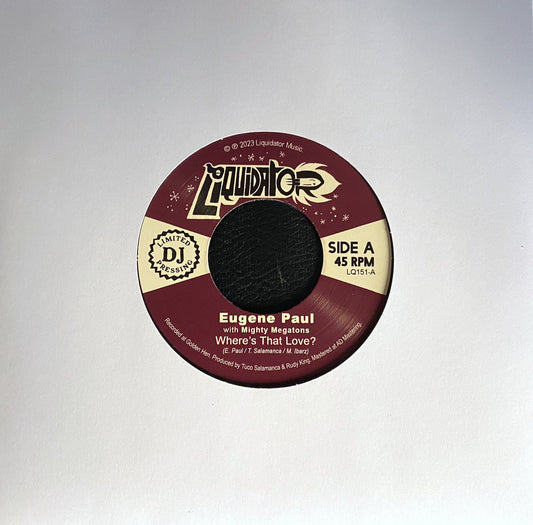 Eugene Paul & Mighty Megatons 7"