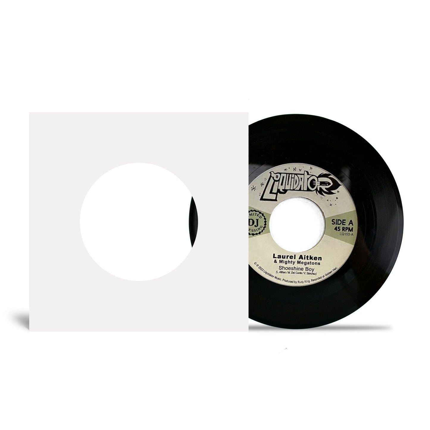 Laurel Aitken & Mighty Megatons  "Shoeshine Boy / Woman A Go Mad Me" 7"