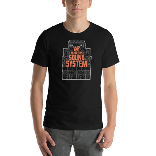 Smoke and Mirrors Sound System - T-Shirt - Sound System